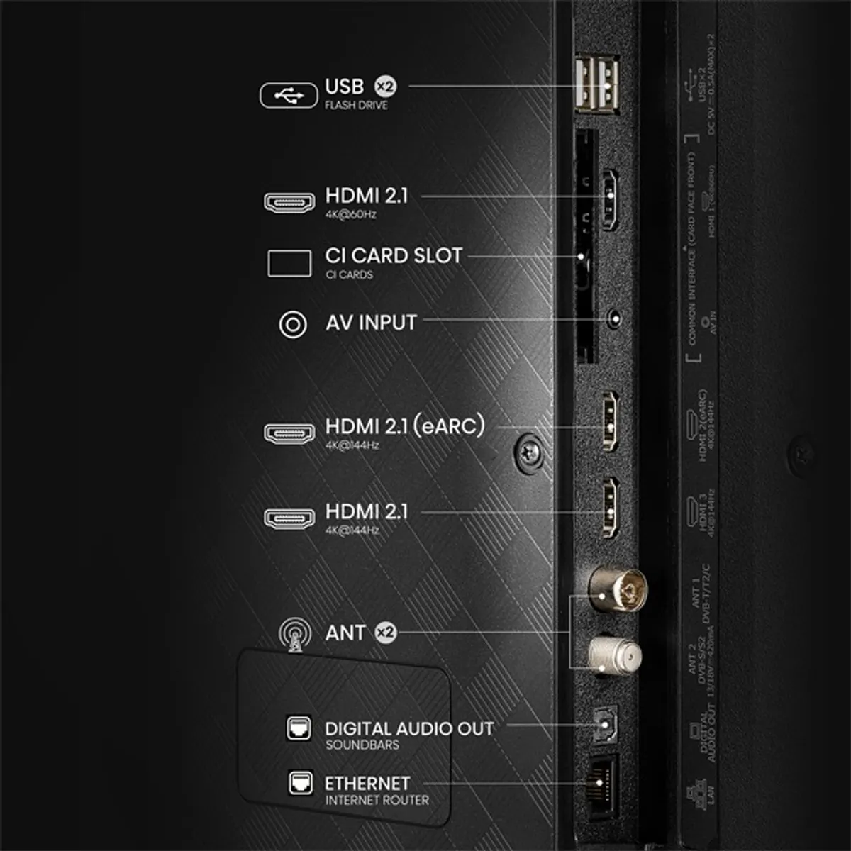 Hisense 50" 50E7QPRO 4K UHD Smart QLED TV #3