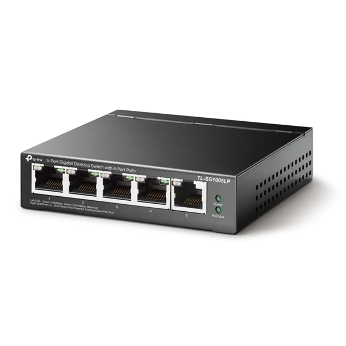 TP-Link TL-SG1005LP 5x10/100/1000Mbps LAN port 4xPoE+ nem menedzselhető asztali switch #2