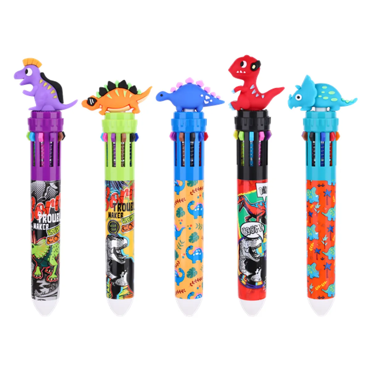 Nebulo Baby dino 10 színű golyóstoll #1