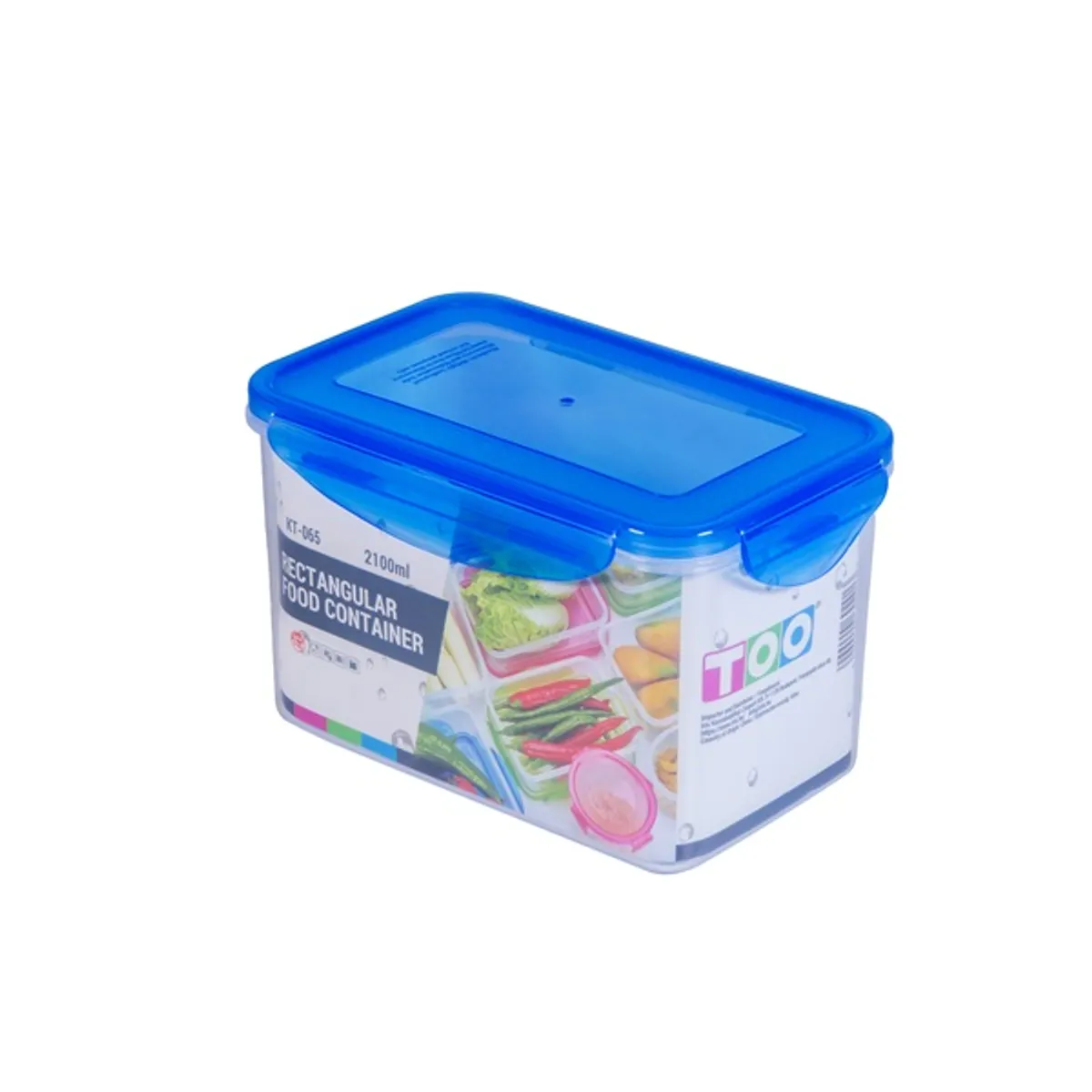 TOO KT-065 2100ml-es téglalap alakú ételtároló doboz #2