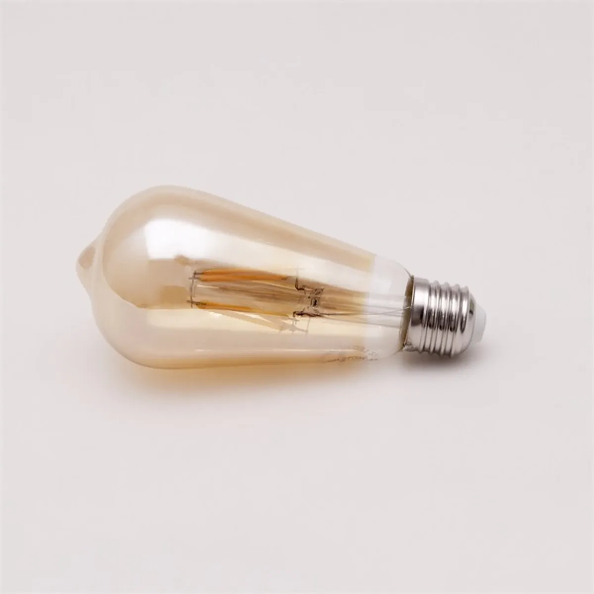 Iris Lighting Filament Bulb Longtip E27 ST64 6W/2700K/540lm aranyszínű LED fényforrás #4