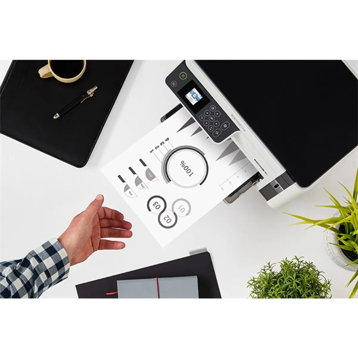 Epson EcoTank M2120 mono nyomató MFP, WiFi, 5000 oldal tinta a dobozban #5