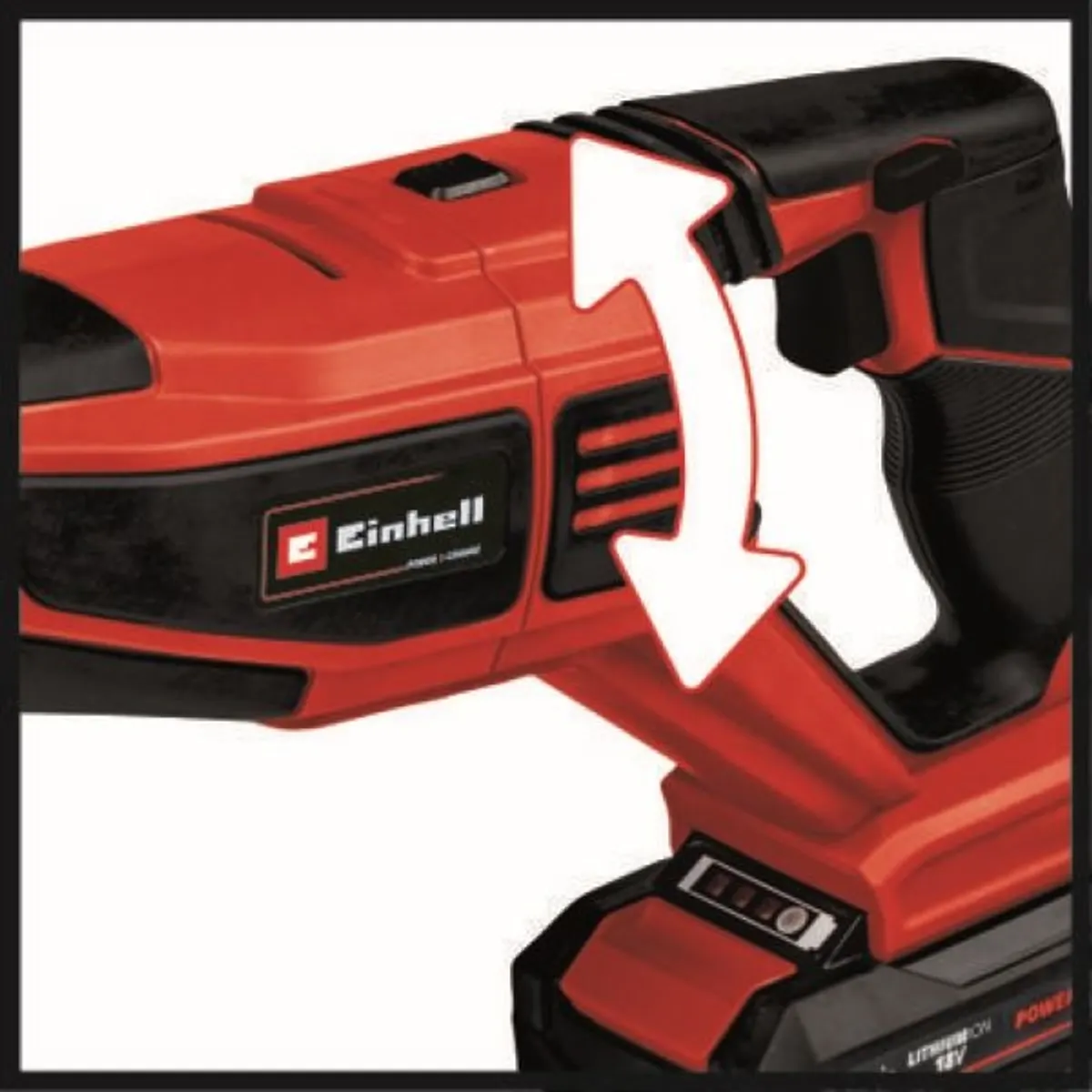 Einhell 4326310 PROFESSIONAL PXC TP-AP 18/28 Li BL - Solo akku és töltő nélkül akkumulátoros orrfűrész #5
