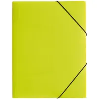 Pagna A4 PP lime gumis mappa