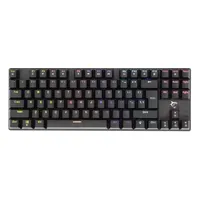 White Shark COMMANDOS GK-2106B/BL-HU fekete mechanikus magyar (blue switch) gamer billentyűzet #2