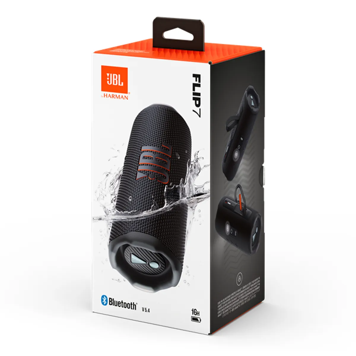 JBL FLIP 7 fekete Bluetooth hangszóró #9