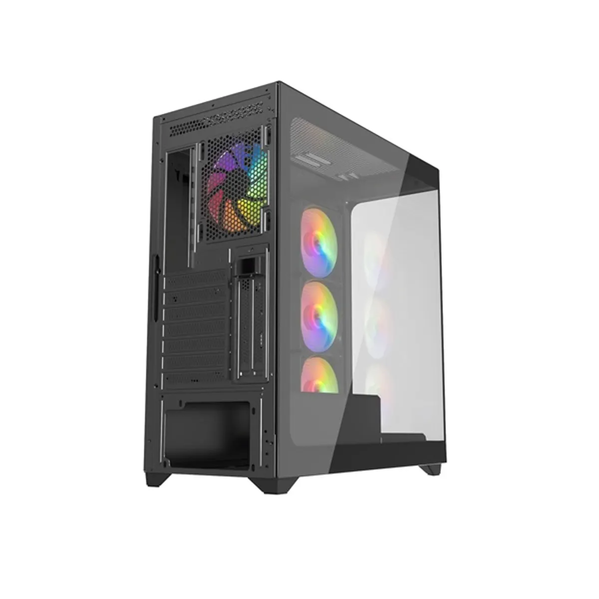 RAIDMAX i800 fekete (táp nélküli) ablakos ATX ház #2