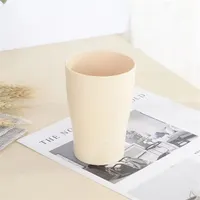 TOO KT-107 4db-os vegyes színekben 300ml búzaszalma műanyag pohár #3