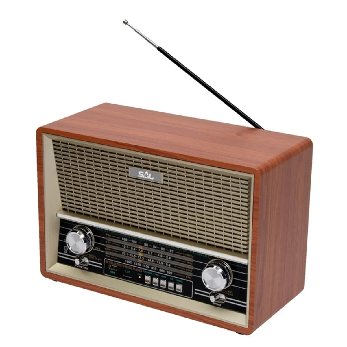 SAL RRT 4B Bluetooth/USB/SD/FM retro rádió #1