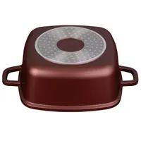 Blaumann BL-4091 Cerastone Collection 22 cm-es négyzet alakú edény fedővel #4