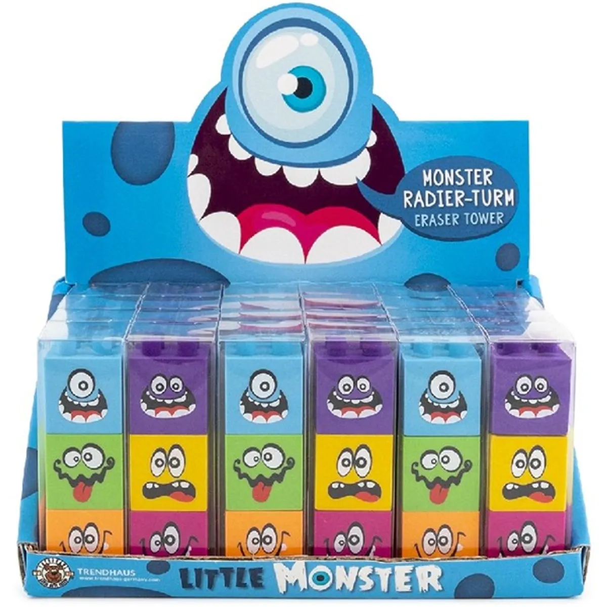 Trendhaus Little Monster 3db-os emeletes torony radír #2