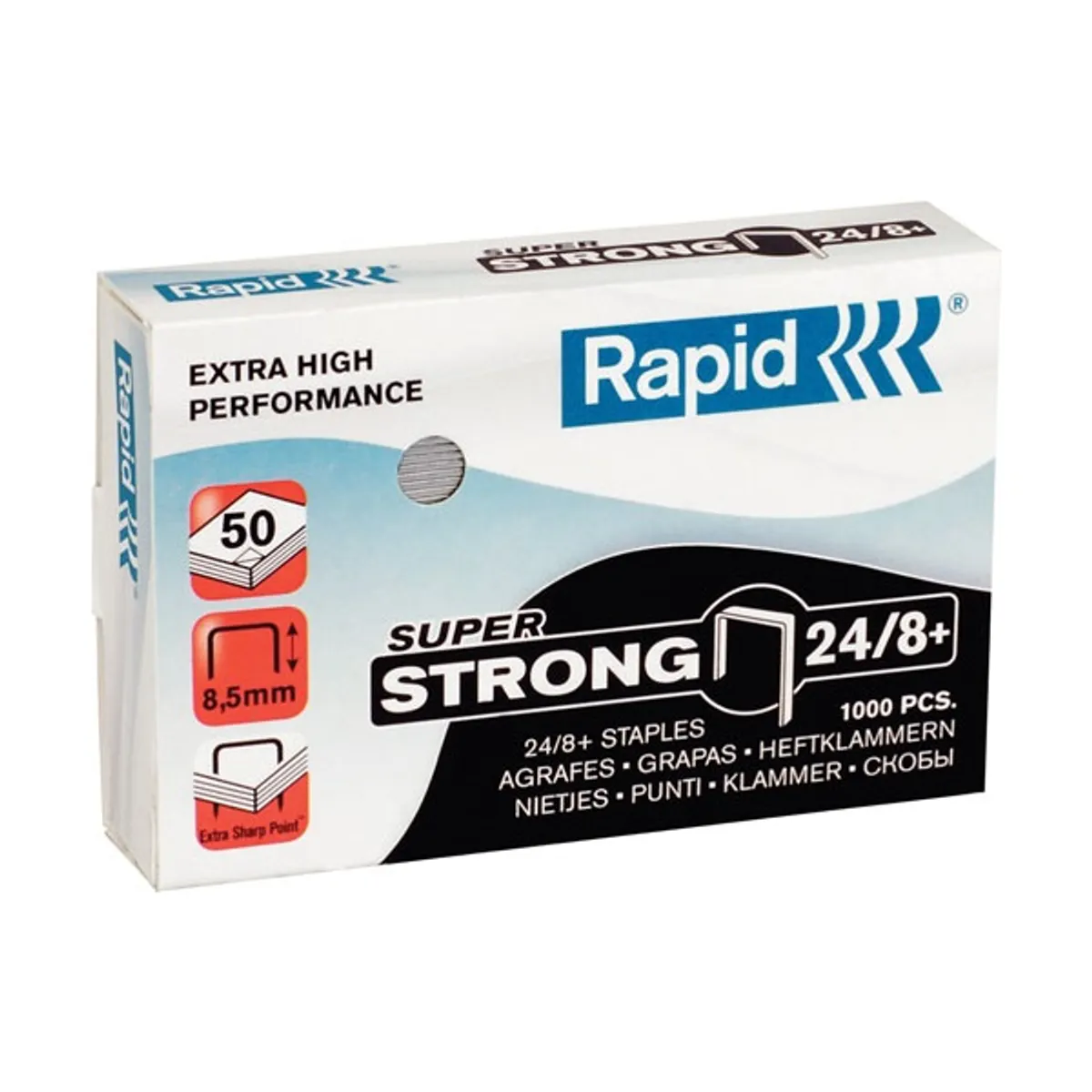 Rapid Super Strong 24/8+ 1000db/doboz fűzőkapocs #1