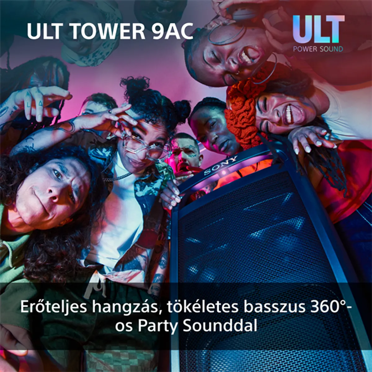 Sony ULT Tower 9 party hangszóró #10