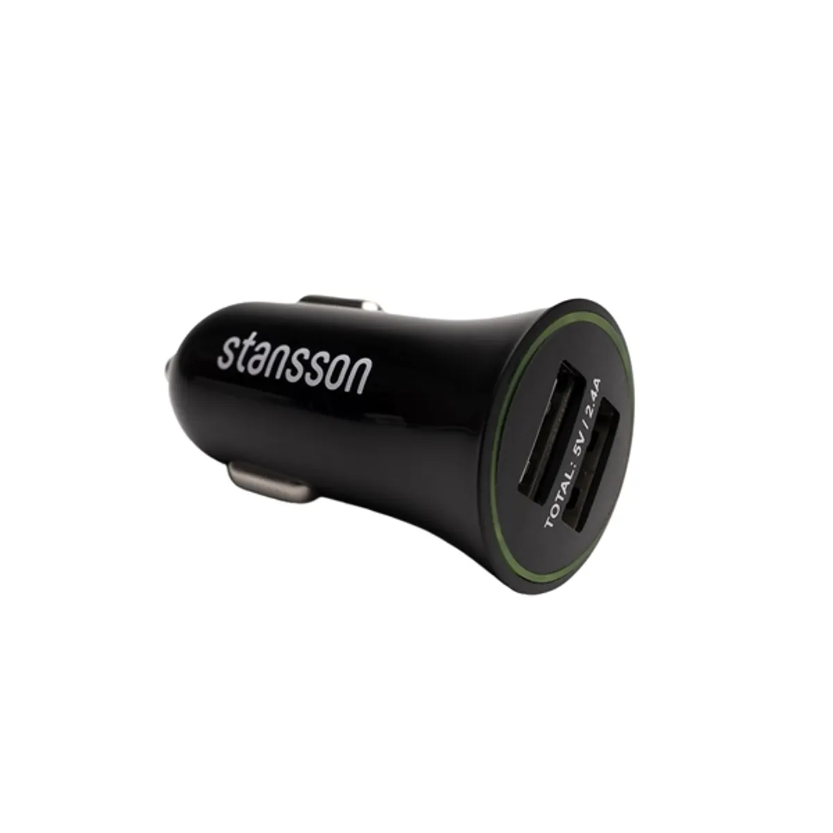 Stansson CH-100-BL 2,1A univerzális fekete autós töltő #3