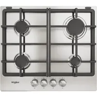 Whirlpool TKRL 660 IX inox, beépíthető, gáz, főzőzóna: 4, beépíthető méret: 56cm, főzőlap