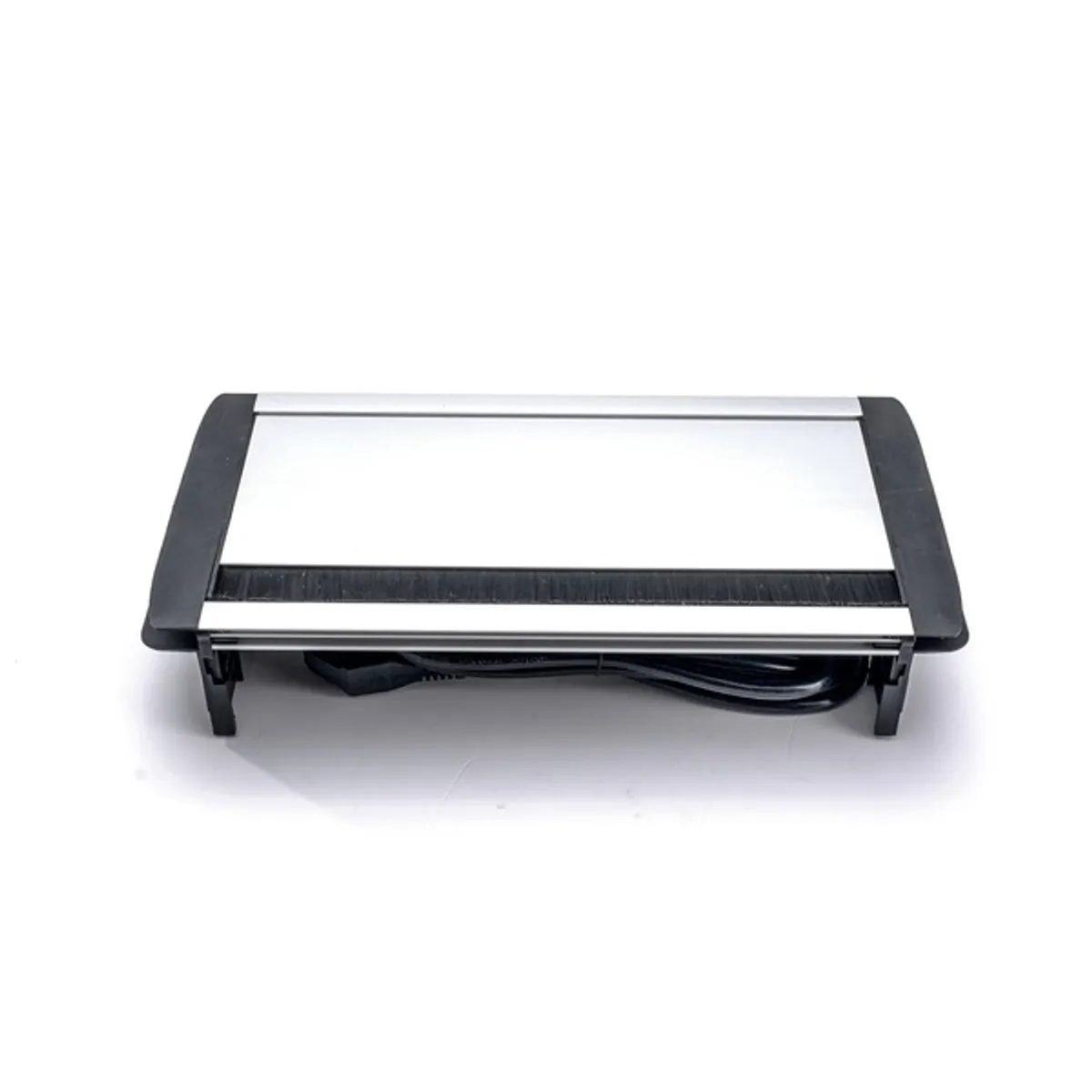 TOO RPS-111-3BR IP20,3x 2P+F,HDMI,RJ45,2x USB-A, szálcsiszolt asztalba süllyeszthető elosztó #1