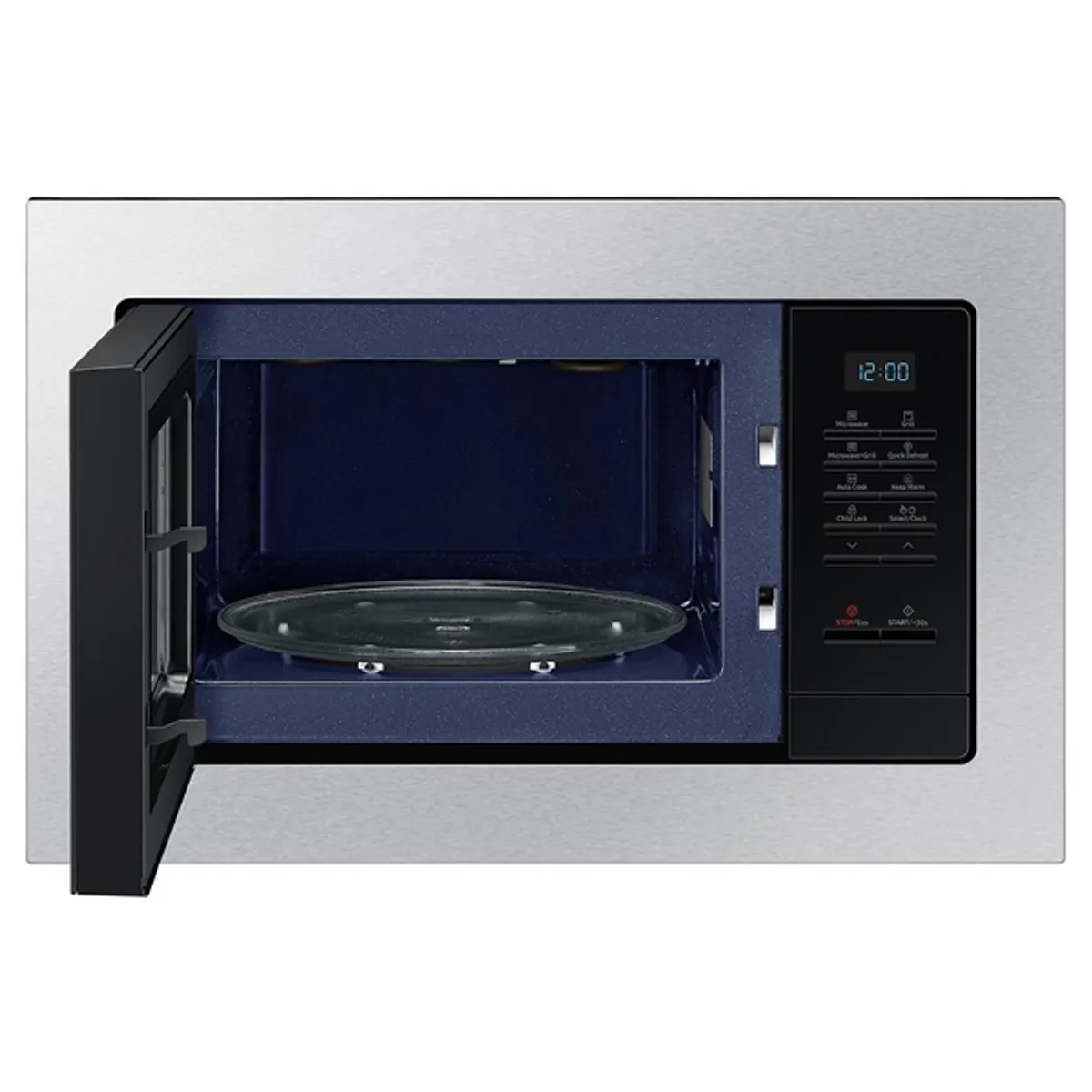 Samsung MG23A7013CT/EO 1300W 23L ezüst beépíthető mikrohullámú sütő #10