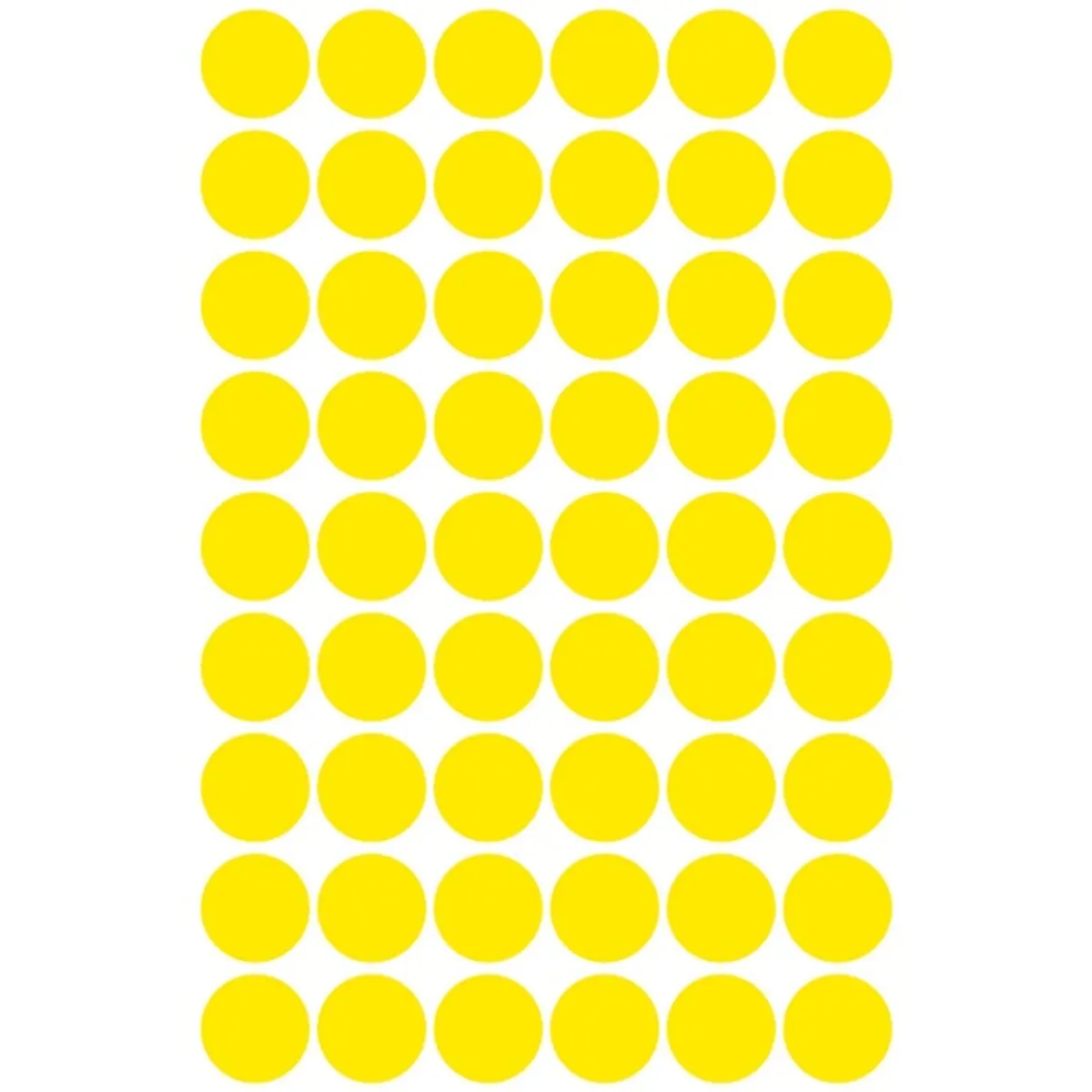 Avery 3144 12mm 270db-os sárga jelölőpont #2