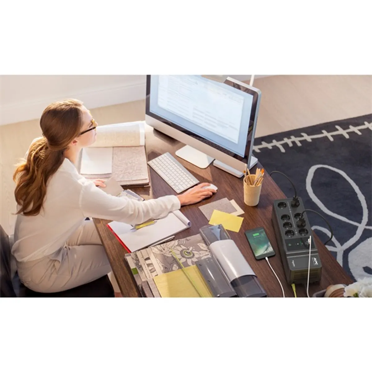 APC BE1050G2-GR Back-UPS 1050 VA 230 V 1x USB-C 1x USB-A szünetmentes akkumulátor #6