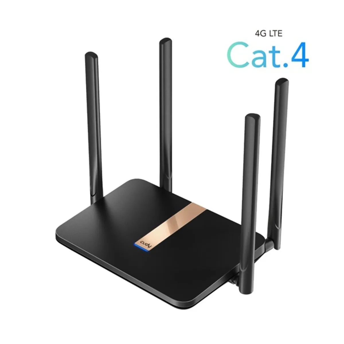CUDY LT500D kétsávos AC1200 WIFI MESH nanoSIM 4G LTE fekete router #1
