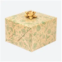 IRIS Karácsonyi tekercses KRAFT csomagolópapír,  200x70cm, különböző mintákkal, 60g/m2 #2