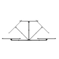 Meliconi Flatstyle FDR 400 Fast Block 40"- 65" fali TV konzol #6