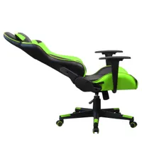 Iris GCH201BE fekete / zöld gamer szék #5