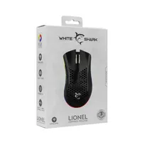 White Shark LIONEL WGM-5012B vezeték nélküli fekete gamer egér #8