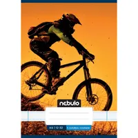 Nebulo Vagány minták A5 3. osztályos 12-32 tűzött vonalas füzet #4