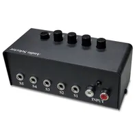 Genius RS2 5 portos fekete audio switch #2