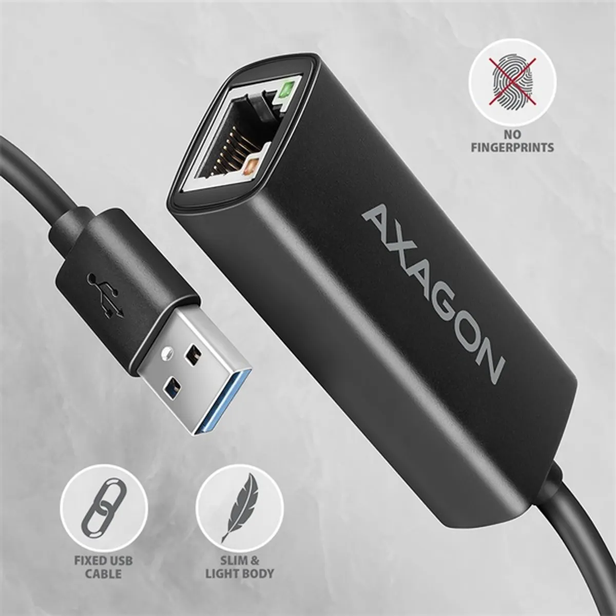 Axagon ADE-AR Type-A USB 3.2 - Gigabit Ethernet adapter #4