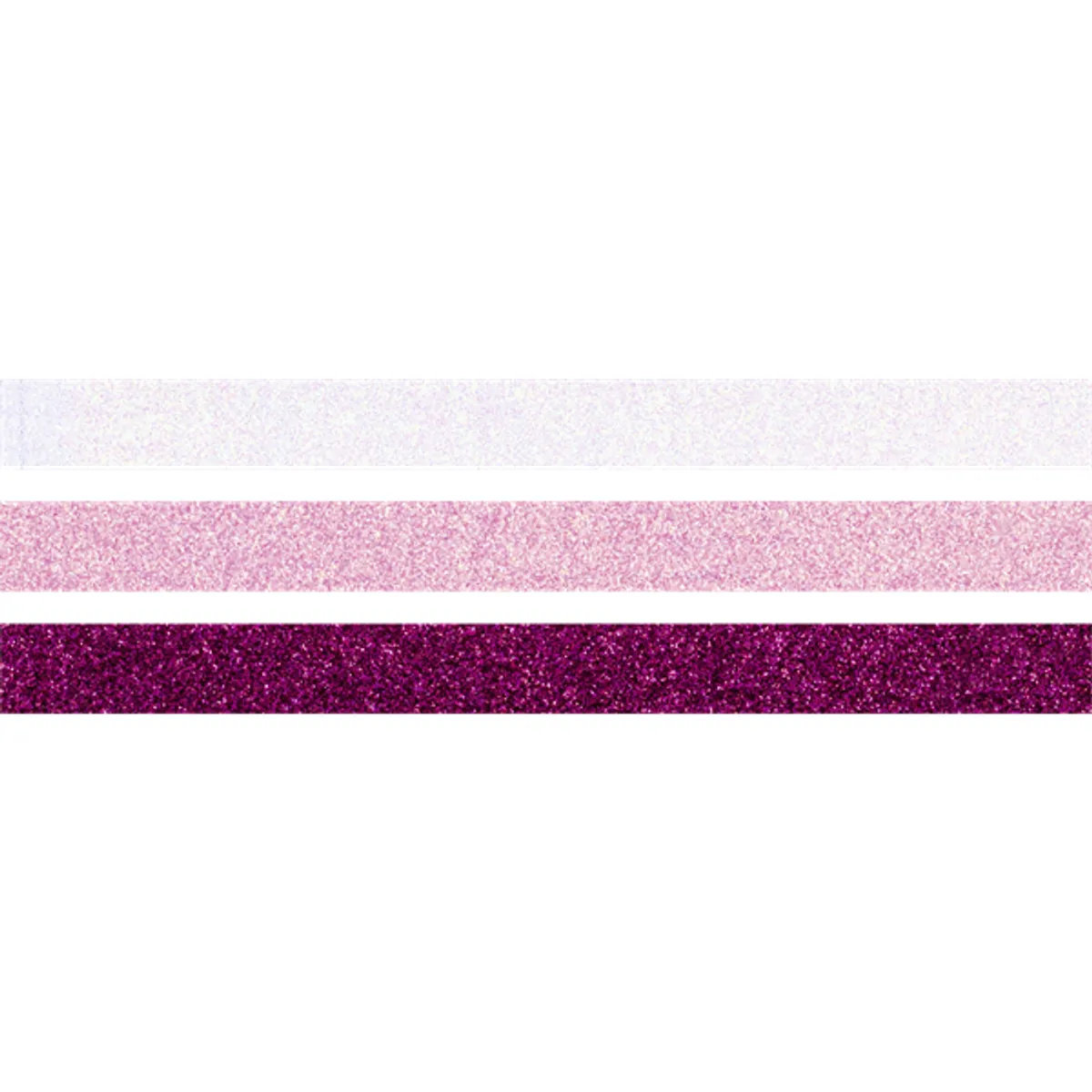 Heyda Pink 3 db glitteres ragasztószalag #3