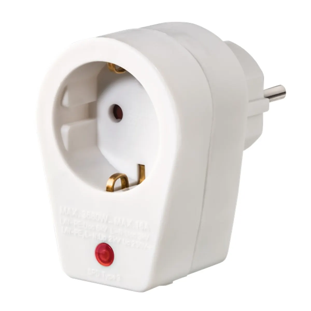 Hama 223323 FIP túlfeszültség védő fehér hálózati adapter #1