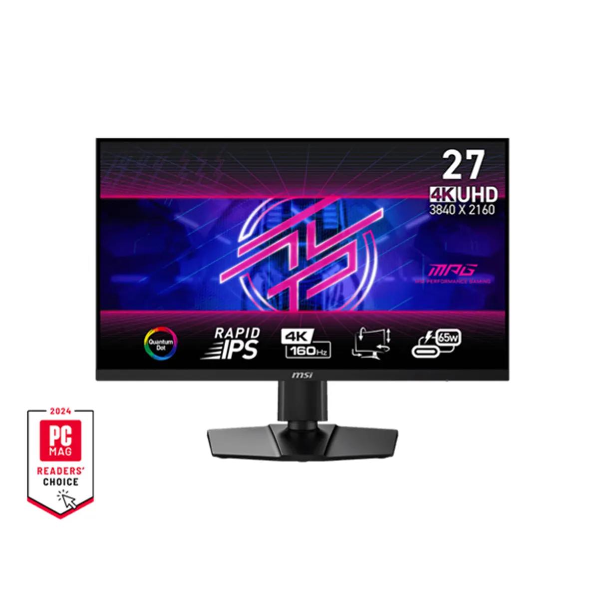 MSI 27" MPG 274URF QD Rapid IPS UHD 160Hz HDMI/DP/USB-C gamer monitor #1