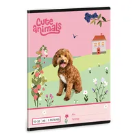 Ars Una Cute Animals Doggie 25 (5458) A5 3. osztályos vonalas füzet #2