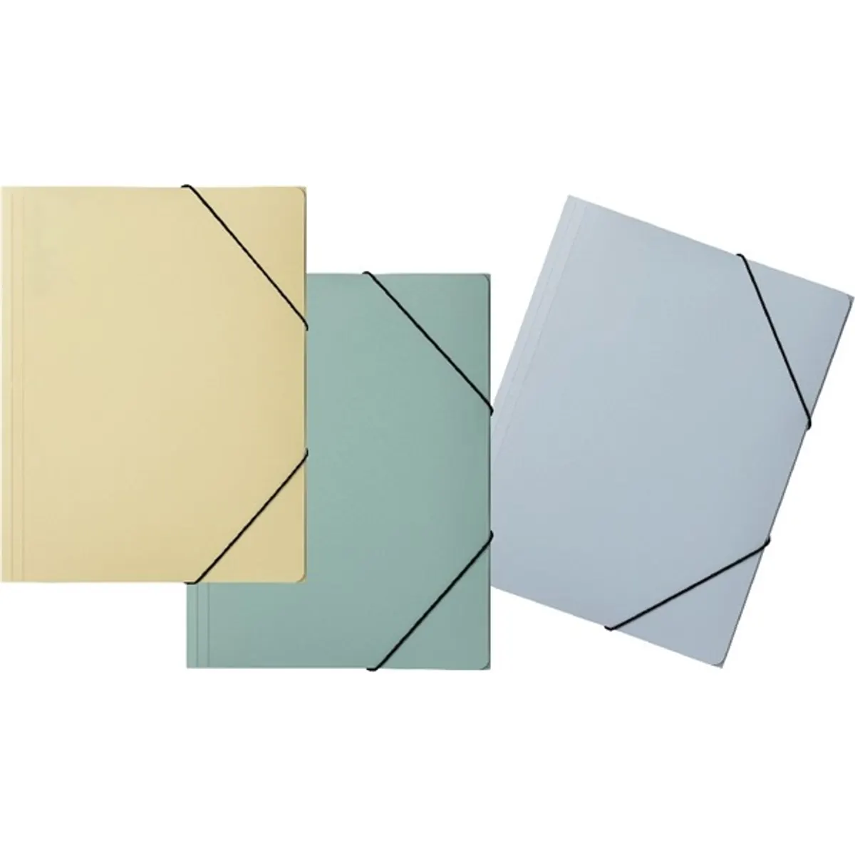 Pagna Pastell eco PP A4 pasztell szürkéskék gumis mappa #2