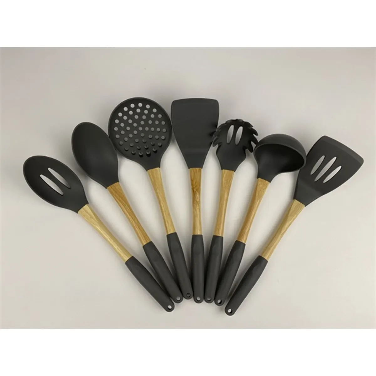 IRIS KT-483 8 db-os szilikon konyhai eszköz készlet #1