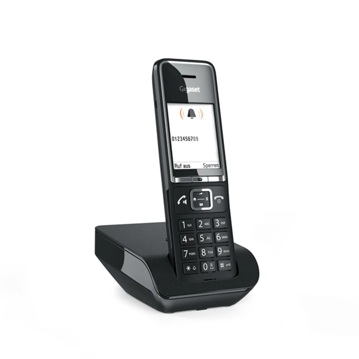 Gigaset Comfort 550 fekete dect telefon #9