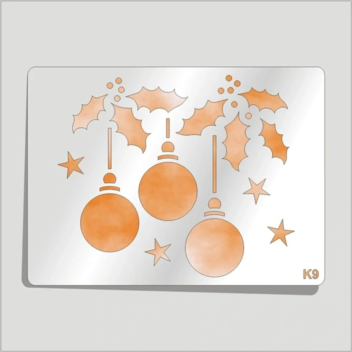 Pentart K9 stencil #1