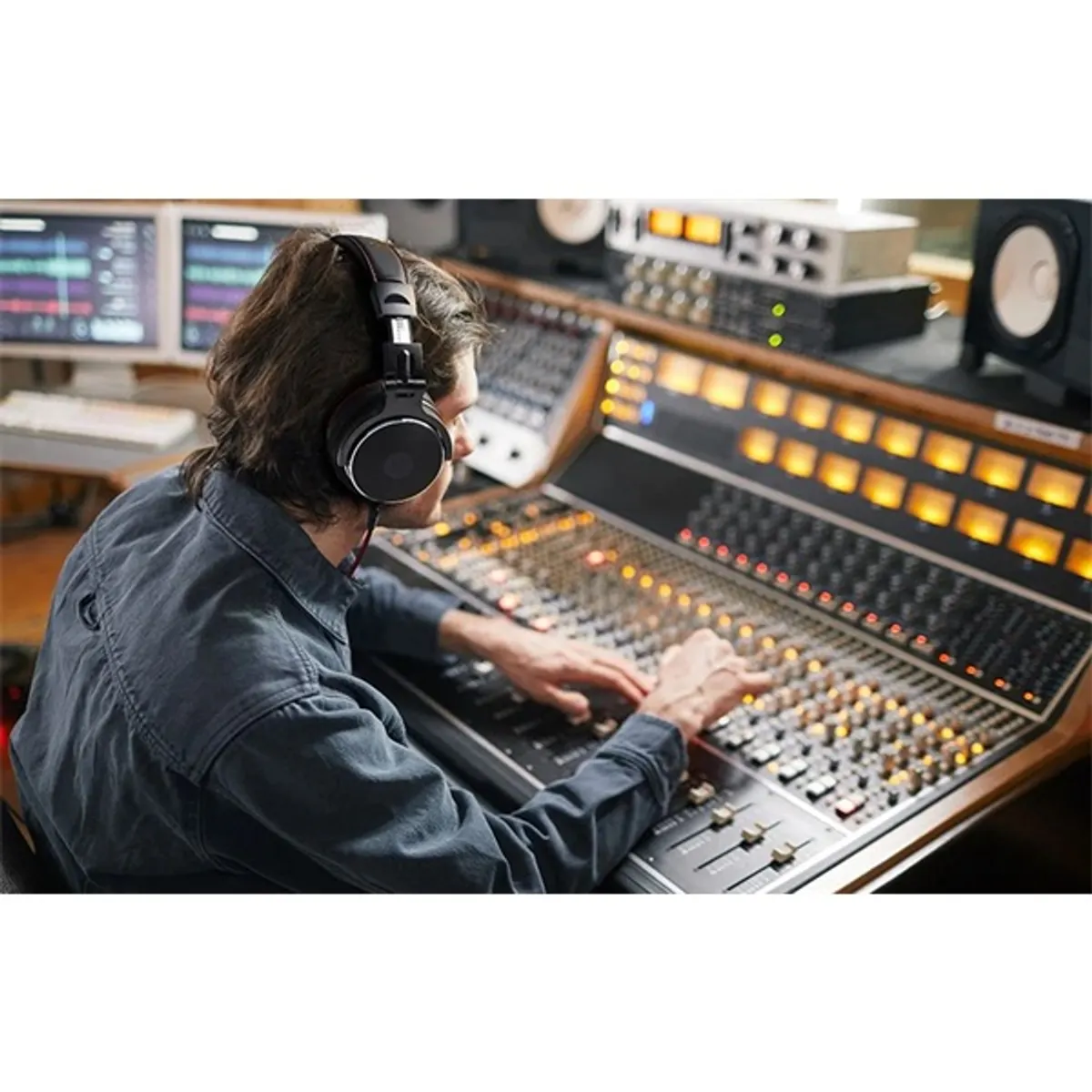 OneOdio Pro50 vezetékes fekete fejhallgató #3