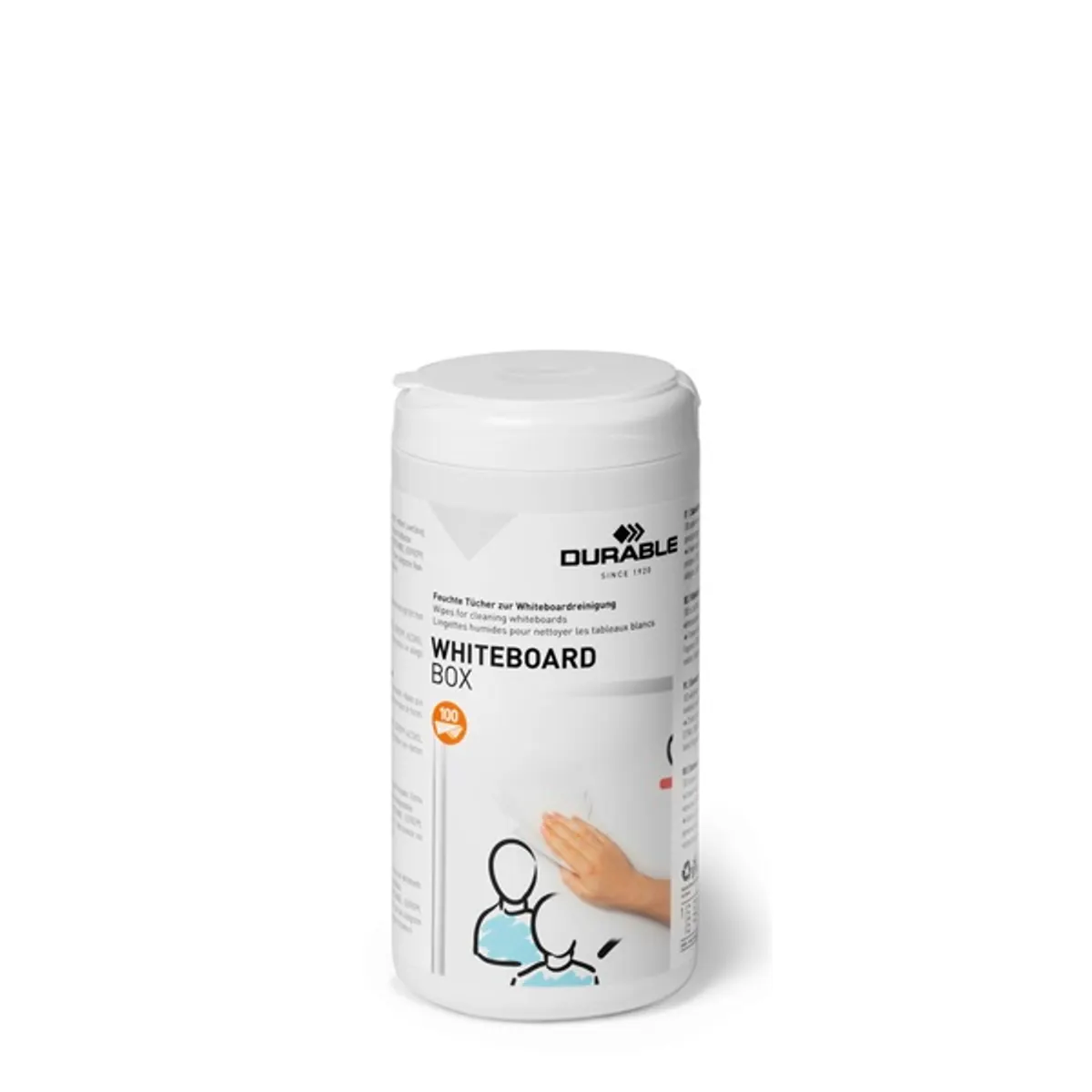 Durable Whiteboard 100 db-os táblatisztító kendő #1