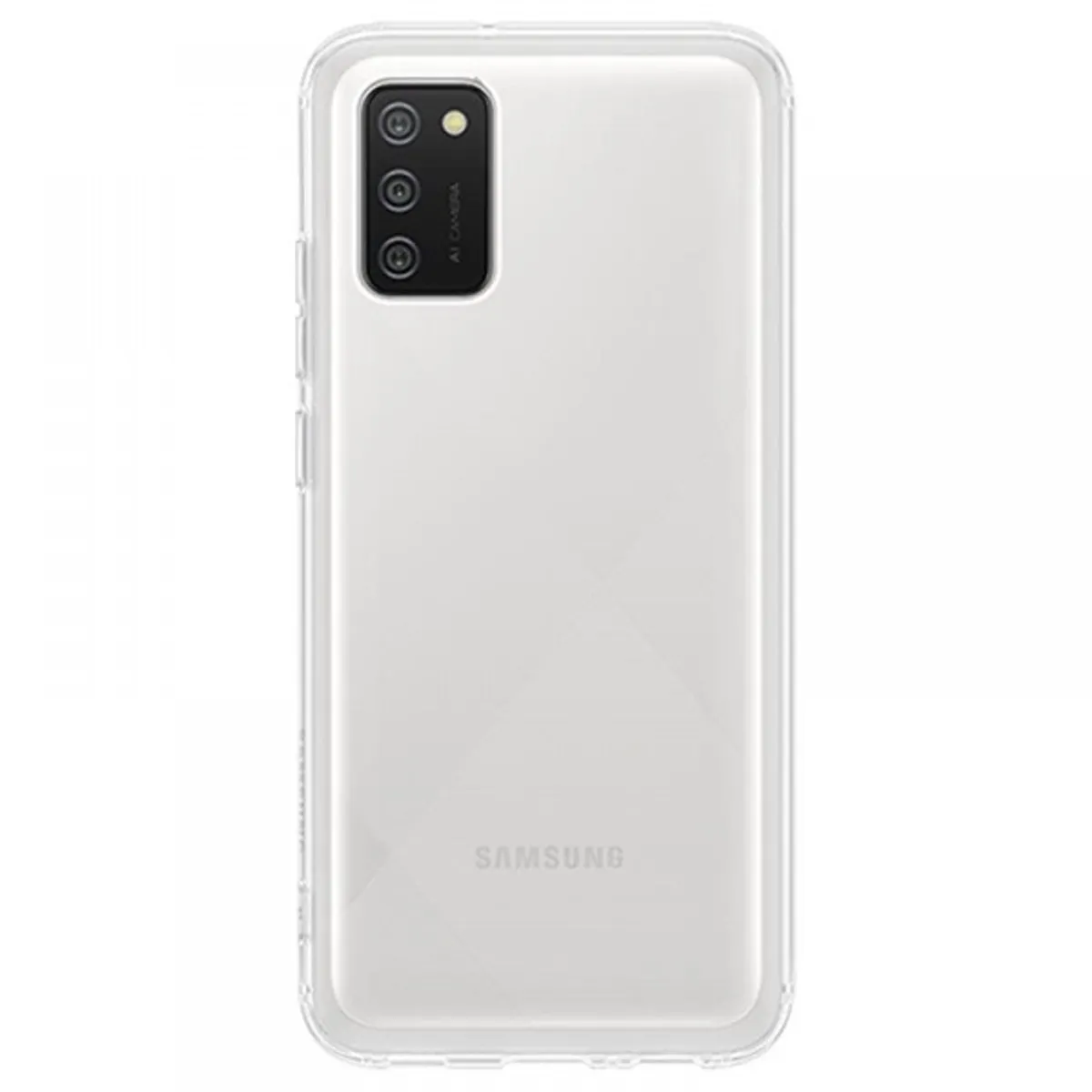 Samsung OSAM-EF-QA026TTEG Galaxy A02S átlátszó hátlap #1