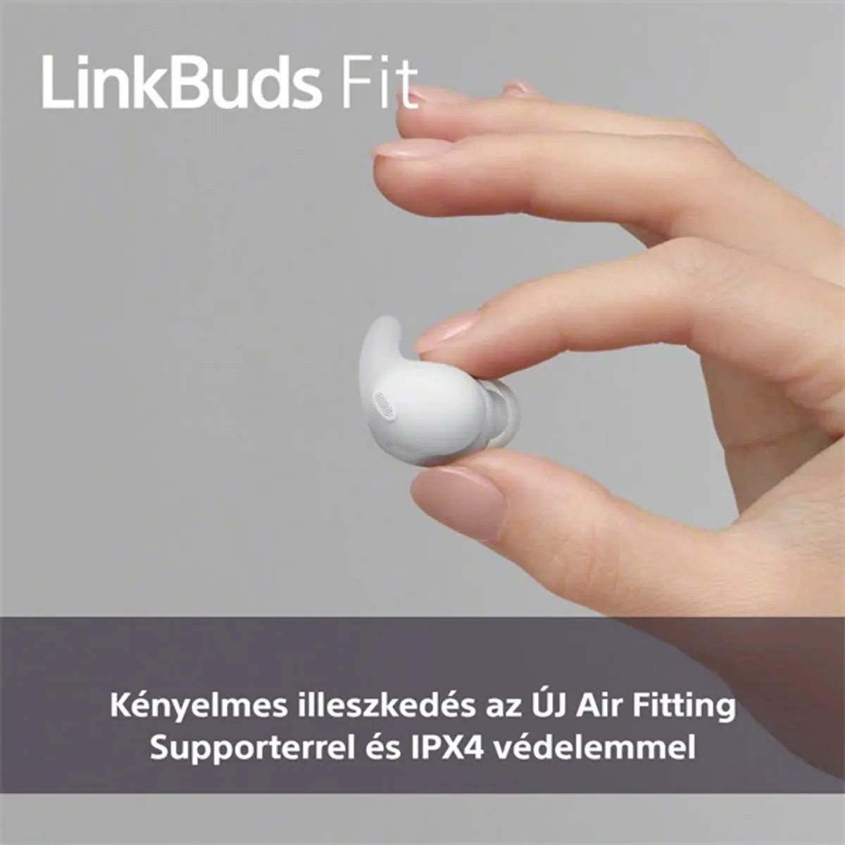 Sony WF-LS910N Linkbuds Fit zajszürős True Wireless Bluetooth fehér fülhallgató #7