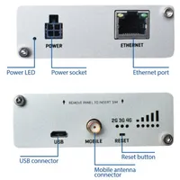 Teltonika TRB140 1xGbE LAN 1xminiSIM 4G/LTE CAT4 Gigabit ipari Ethernet IoT gateway #3