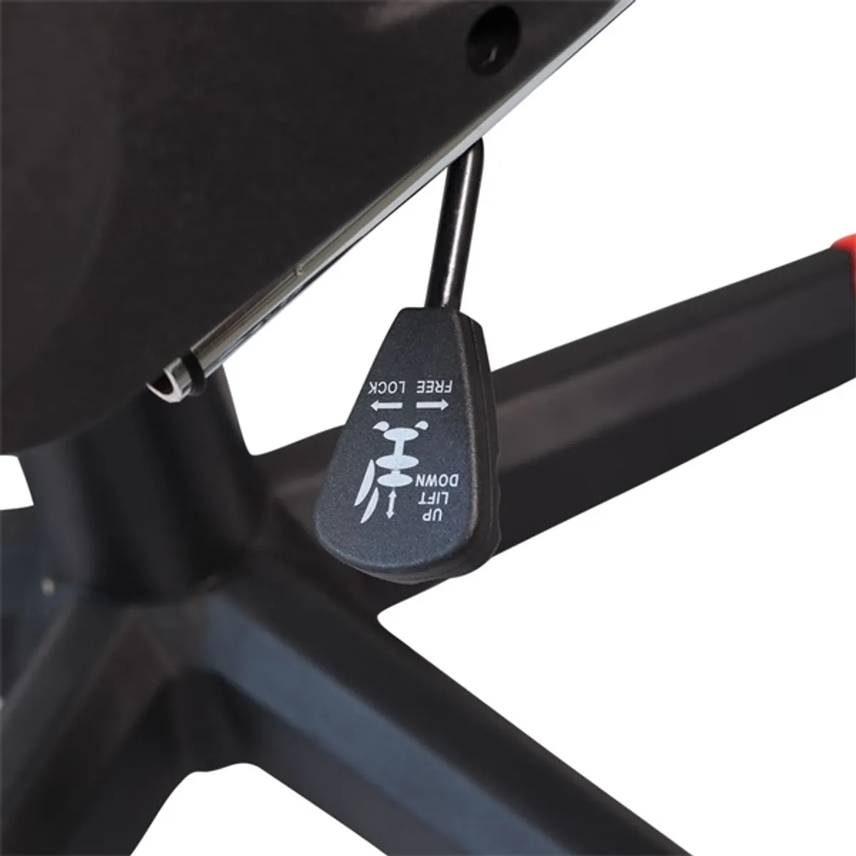 Iris GCH200BR fekete / piros gamer szék #5