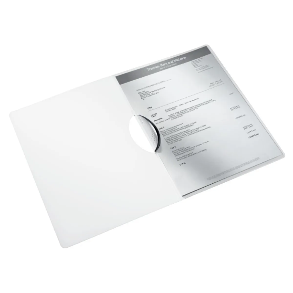 Leitz Wow Colorclip fekete gyorsfűző #2