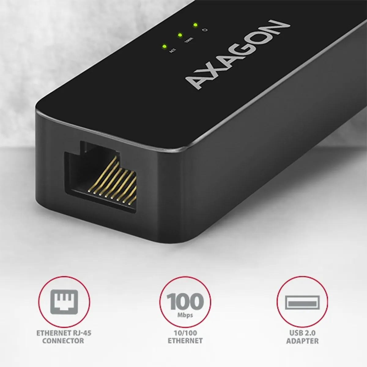 Axagon ADE-XR USB 2.0 - Fast Ethernet adapter #2