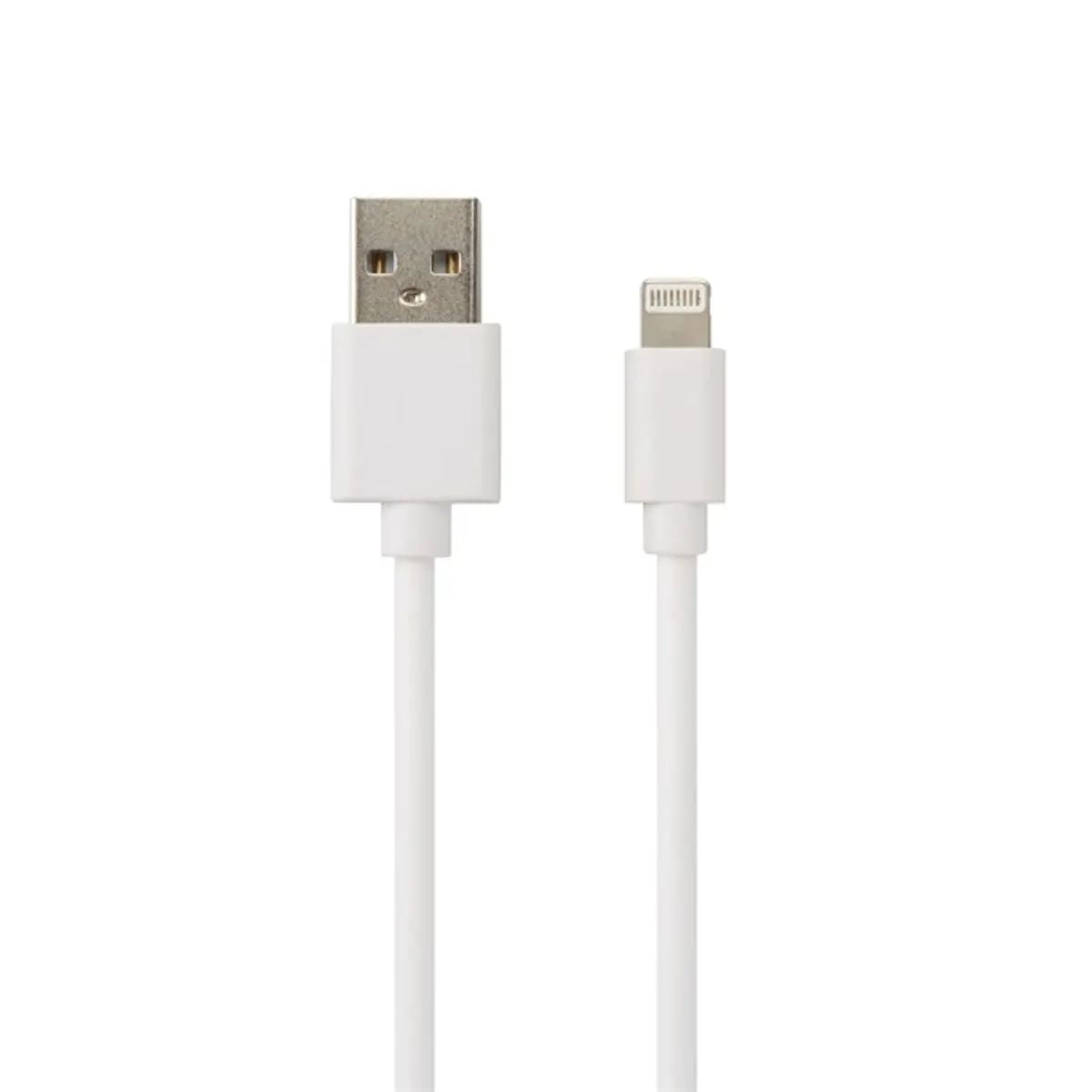 AVAX CB104W PURE 1m 2,1A USB A-Lightning fehér adat- és töltőkábel #1