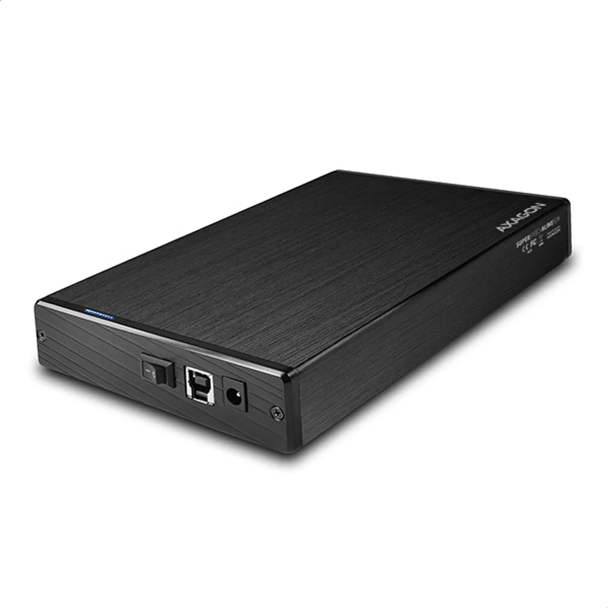 Axagon EE35-XA3 USB 3.0 fekete külső alumínium 3,5" HDD ház #2