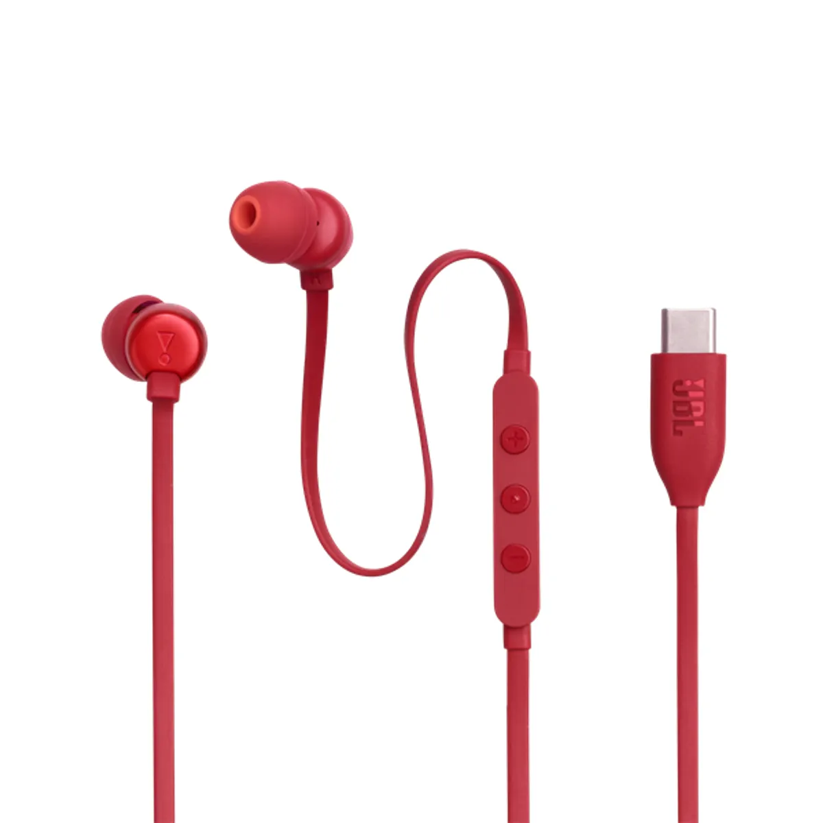 JBL T 310 C RED vezetékes USB C mikrofonos piros fülhallgató #6